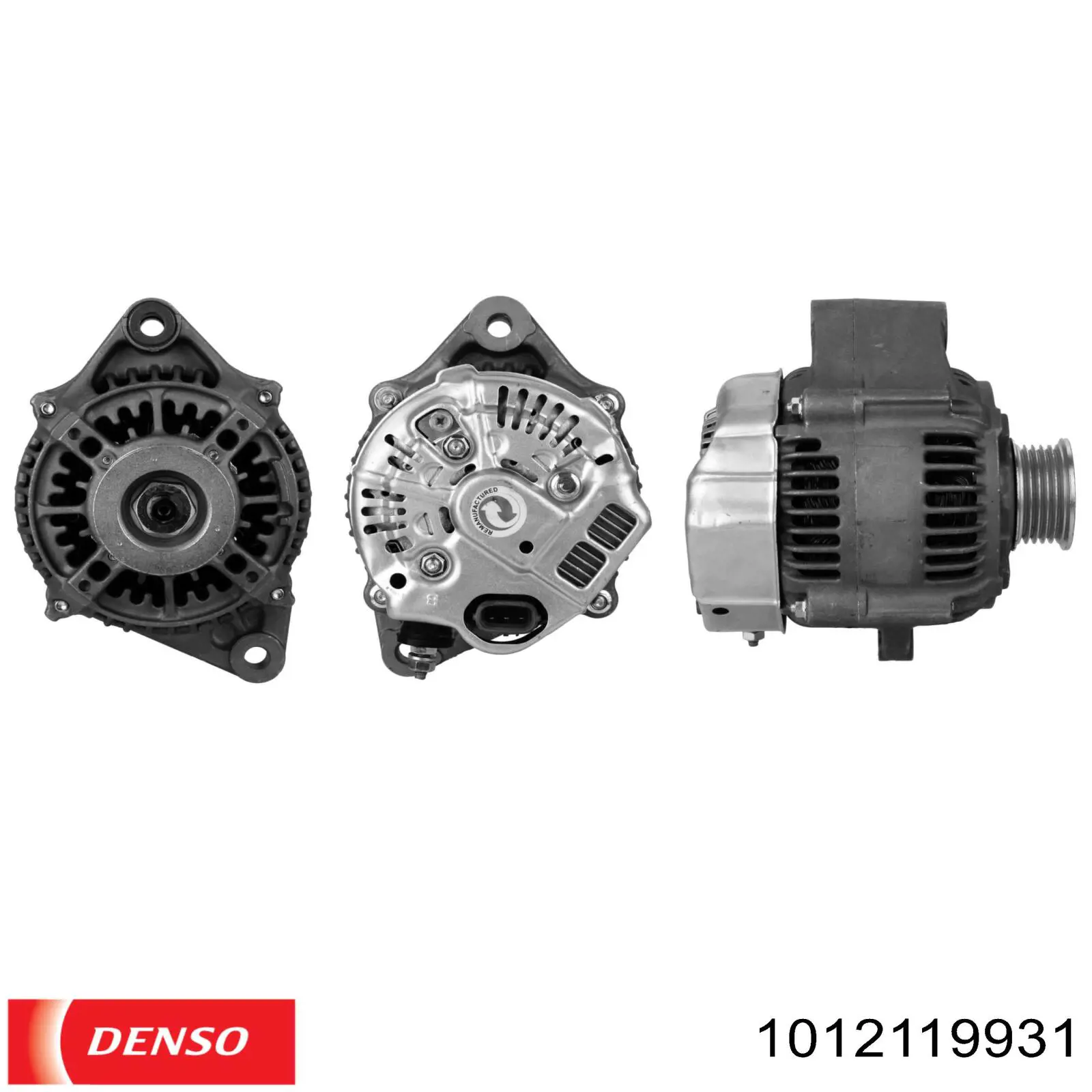 1012119931 Denso Генератор автомобильный