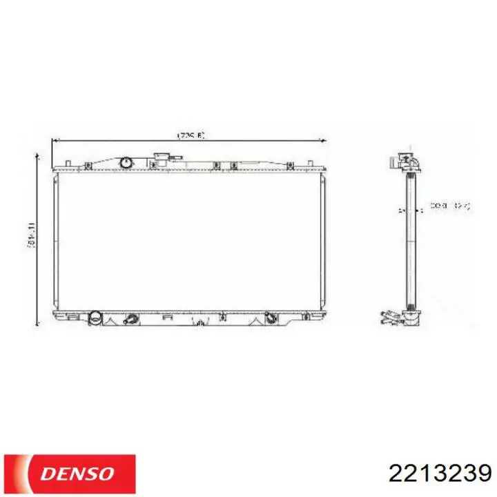 Купить 112993 Glyser Радиатор водяной