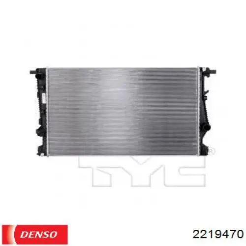 2219470 Denso radiador de esfriamento de motor