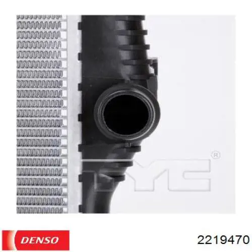 D7Y081TT Thermotec Радиатор основной