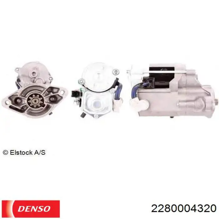 Стартер Denso 2280004320 цена, от 168.38 USD