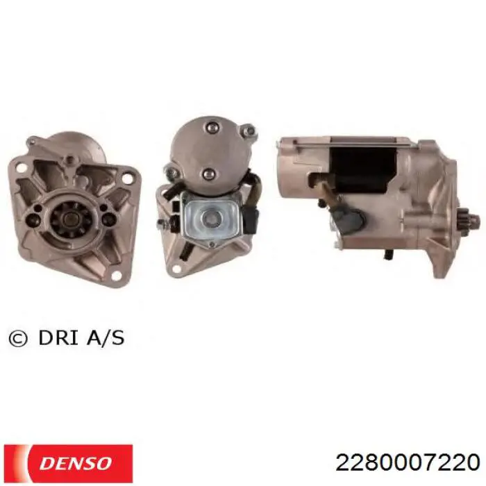 Стартер 2280007220 Denso