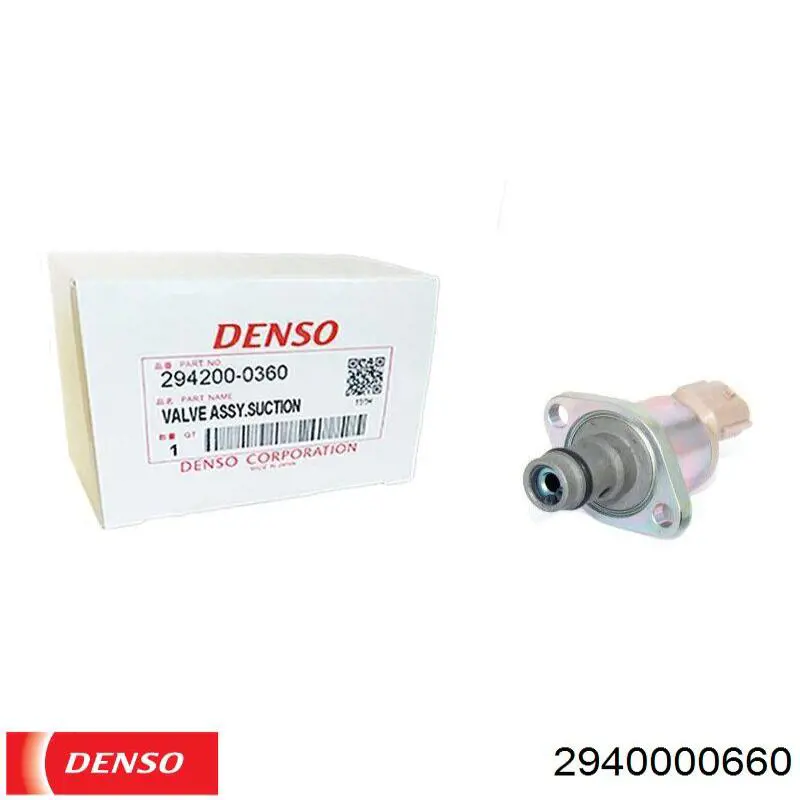 294000-0660 Denso насос топливный высокого давления (тнвд)