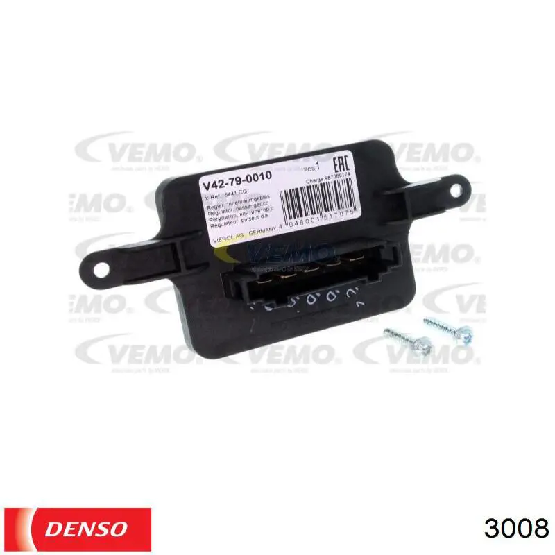 3008 Denso Свечи зажигания