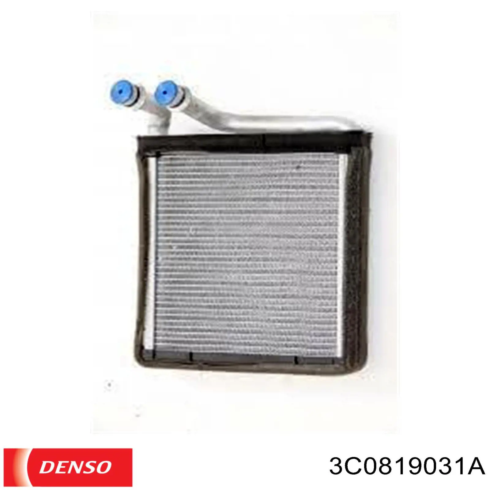 Радиатор печки (отопителя) DENSO 3C0819031A