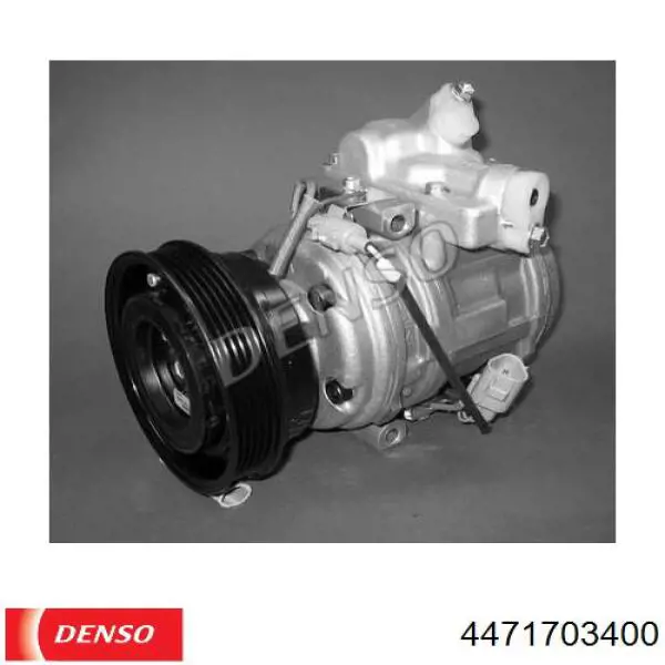 Компрессор кондиционера 4471703400 Denso