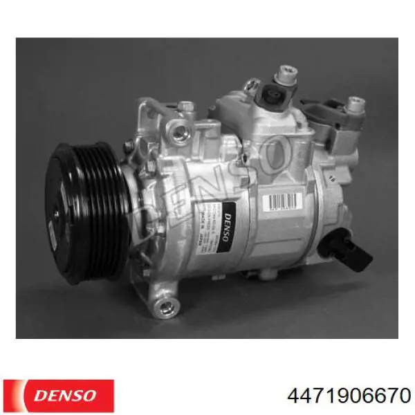 Компрессор кондиционера 4471906670 Denso