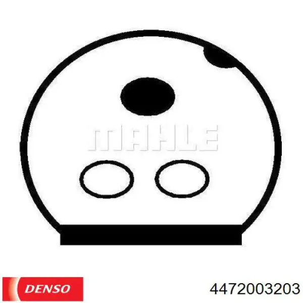 Купить 4472003203 Denso Компрессор климатической установки