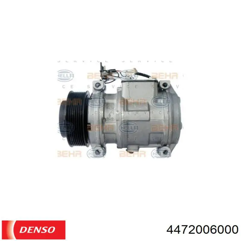 Купить 4472006000 Denso Компрессор климатической установки