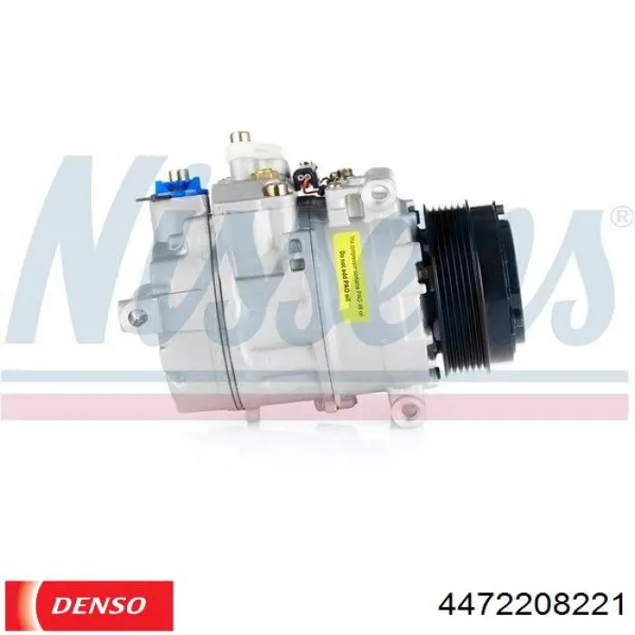 Компрессор кондиционера 4472208221 Denso