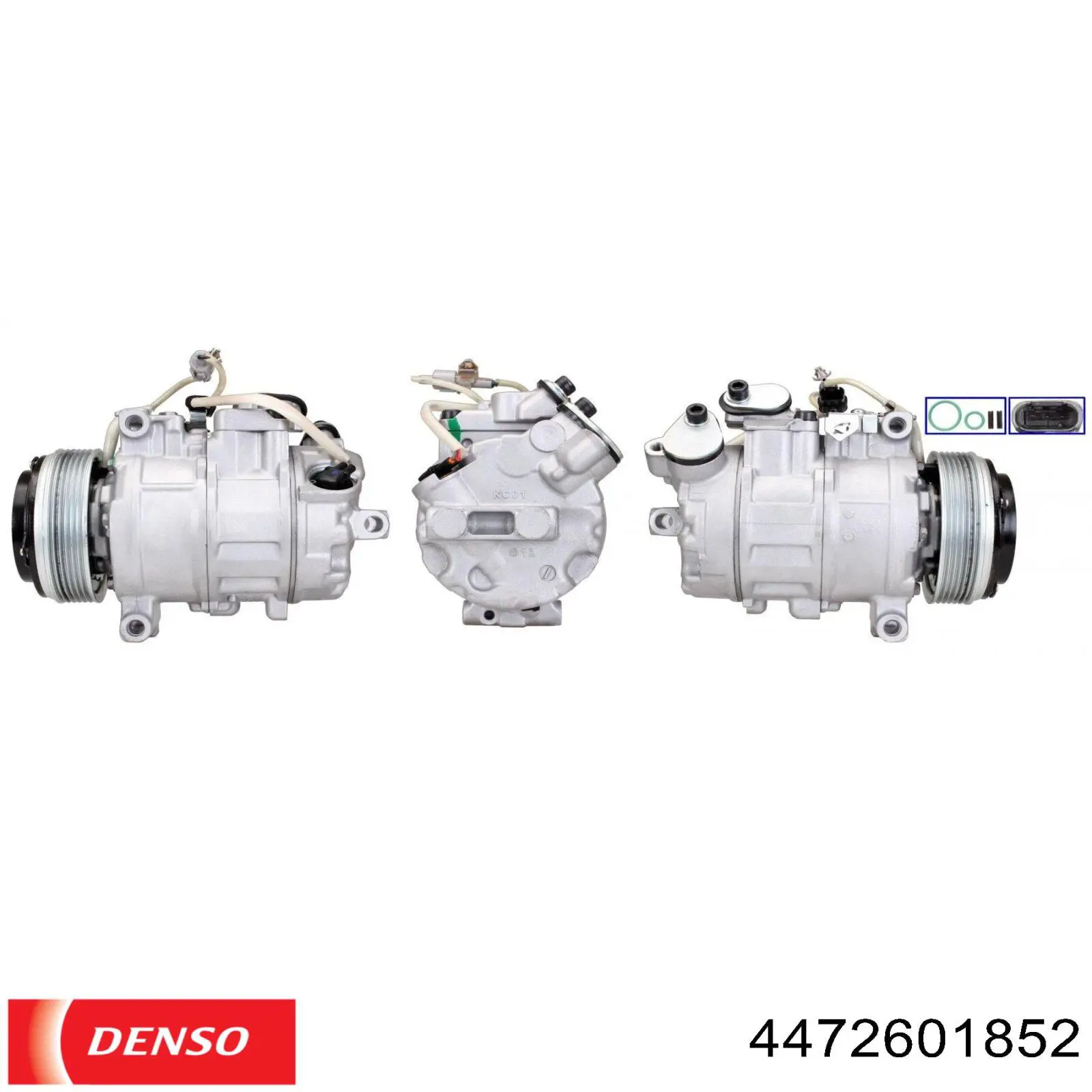 4472601852 Denso Компрессор хладагента