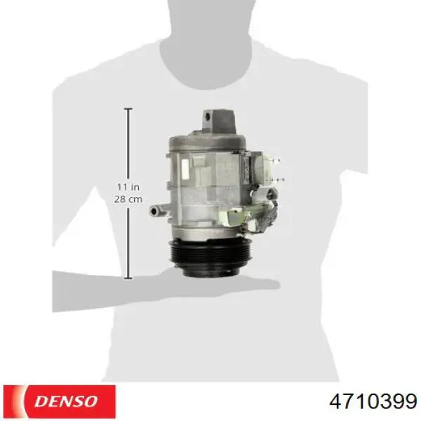 Компрессор кондиционера 55116806AA Chrysler