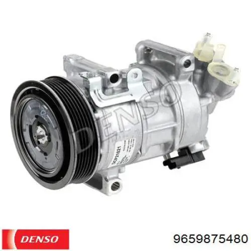 Компрессор кондиционера 9659875480 Denso