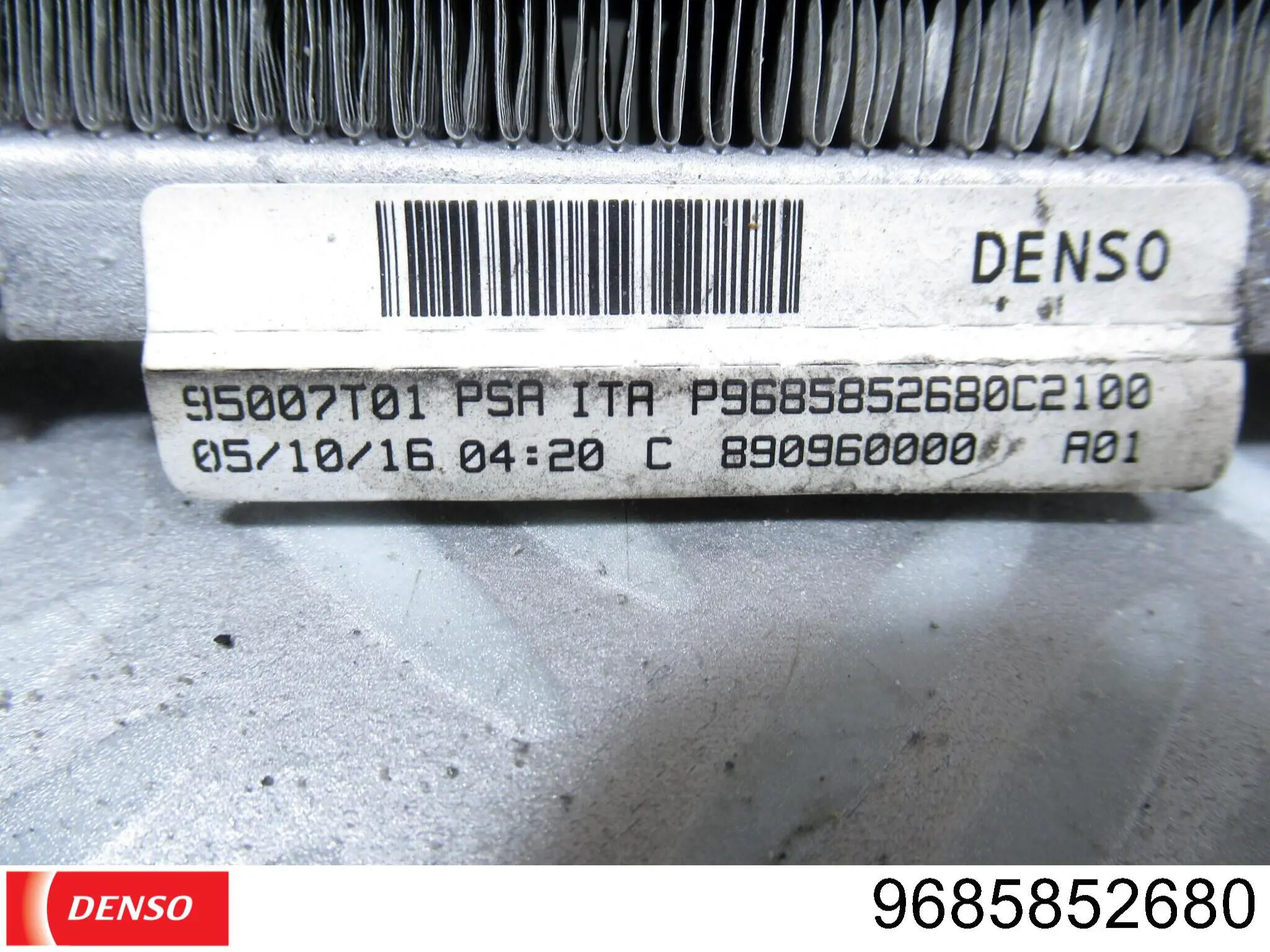 Радиатор 9685852680 Denso