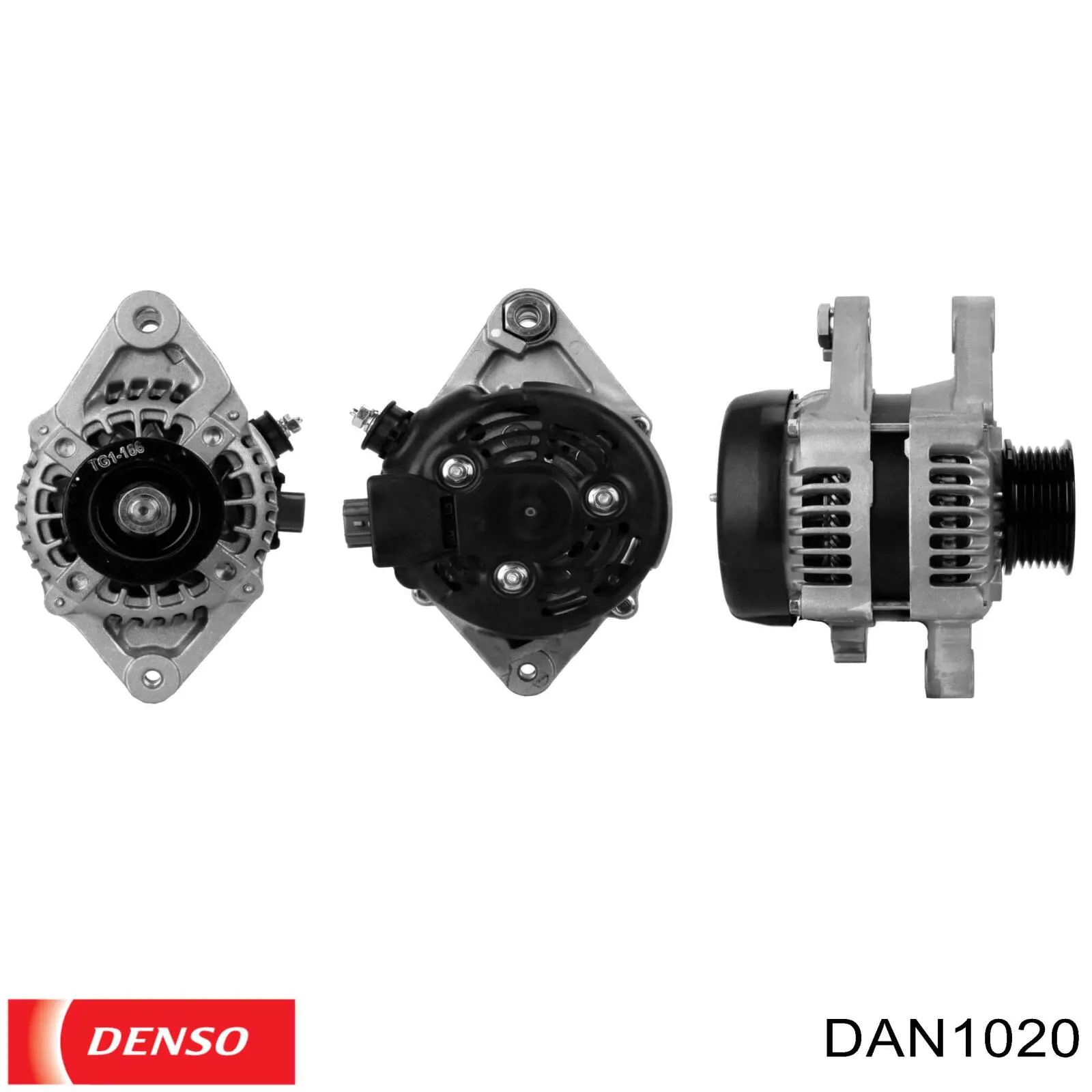Автомобильный генератор Denso DAN1020 цена, от 184.92 USD