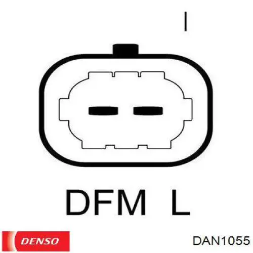 DAN1055 Denso Генератор автомобильный