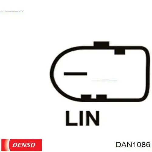Генератор DAN1086 Denso
