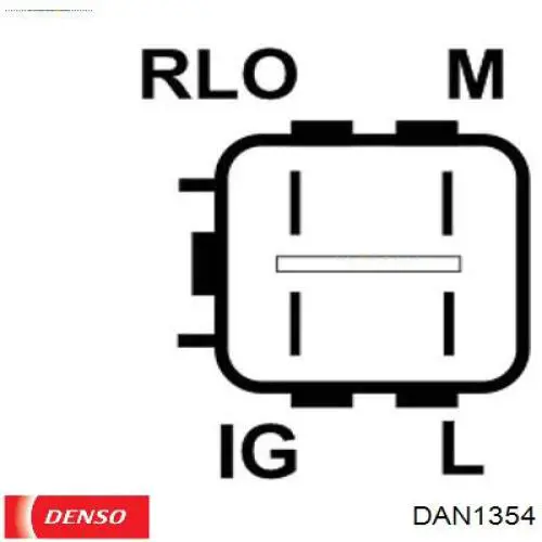 Автомобильный генератор Denso DAN1354 цена, от 290.80 USD