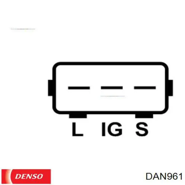 DAN961 Denso Генератор автомобильный