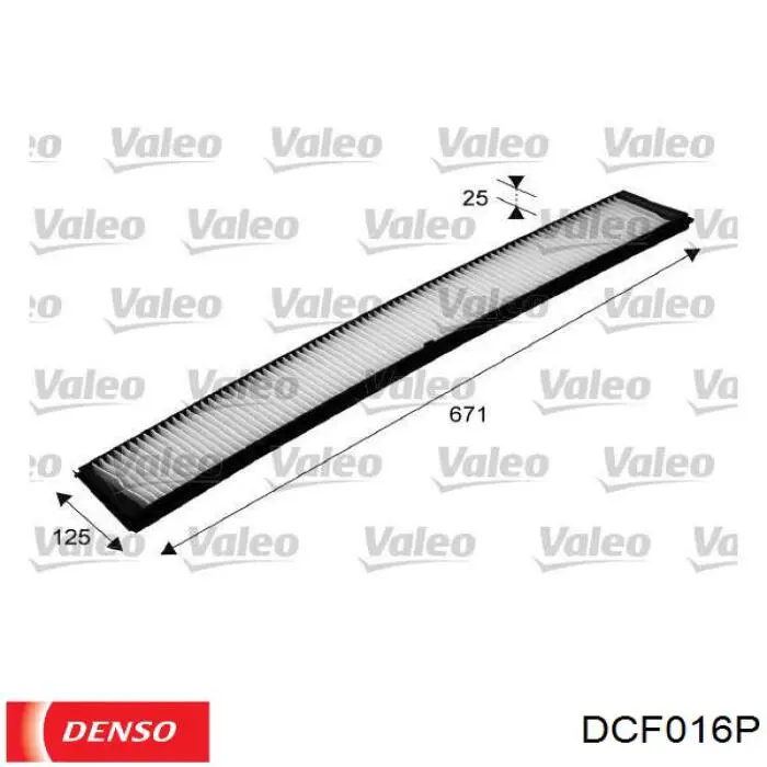 Фильтр салона DCF016P Denso