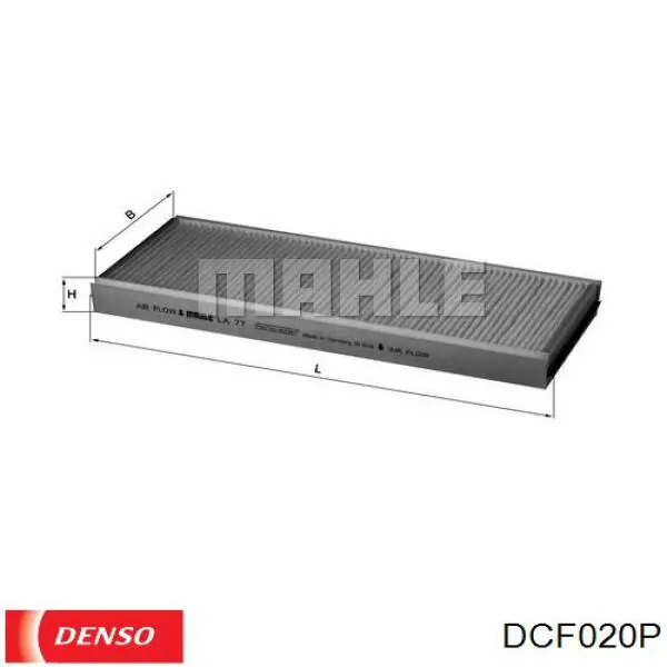 Filtro de habitáculo DCF020P Denso