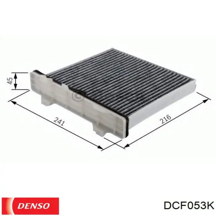 Купить DCF053K Denso Фильтр салона угольный
