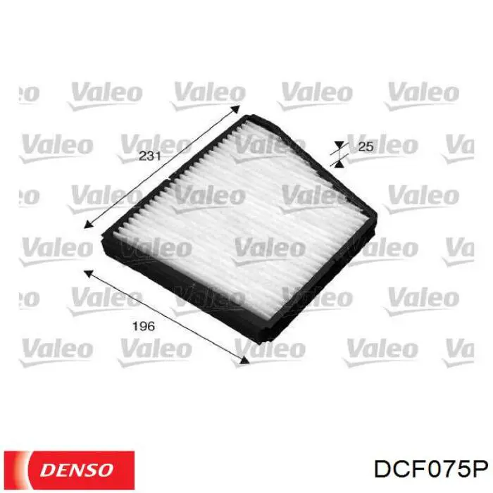 Фильтр салона DCF075P Denso