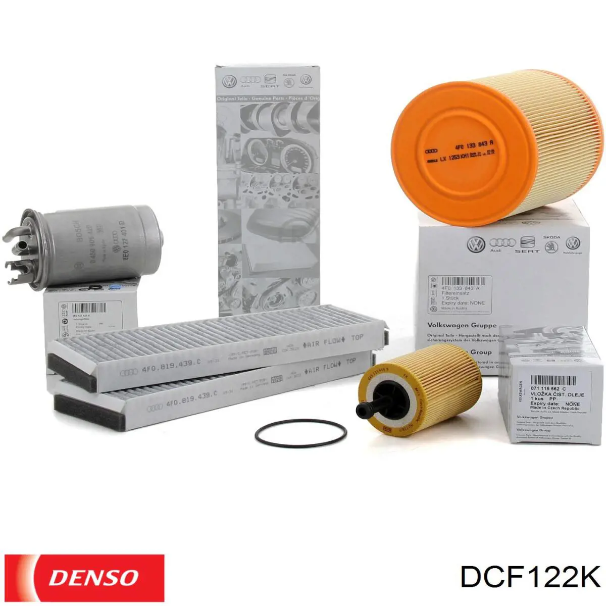 Купить DCF122K Denso Фильтр салона угольный