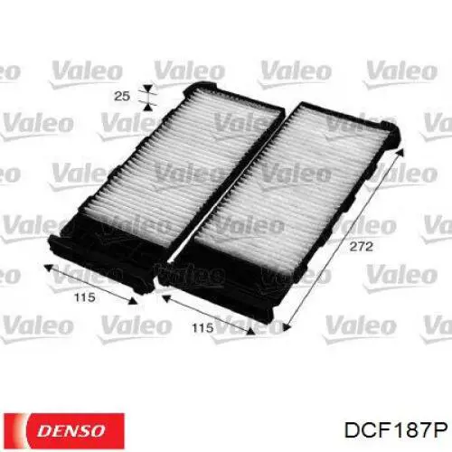 Фильтр воздушный отопителя Denso DCF187P цена, от 9.04 USD