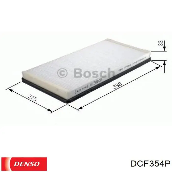 Купить DCF354P Denso Фильтр салона угольный