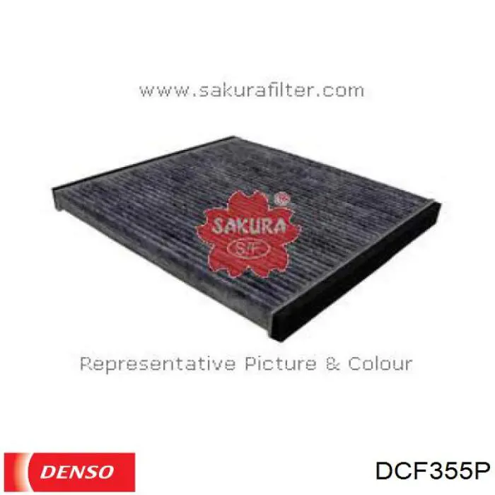 Купить DCF355P Denso Фильтр салона угольный