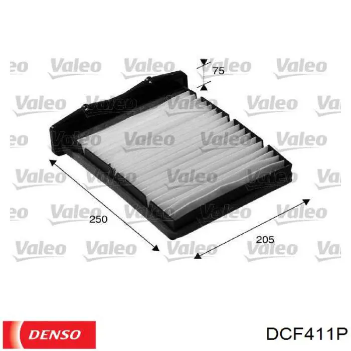 Фильтр воздушный отопителя Denso DCF411P цена, от 490.70 UAH