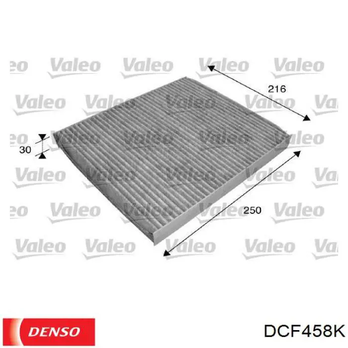 Купить DCF458K Denso Фильтр салона угольный