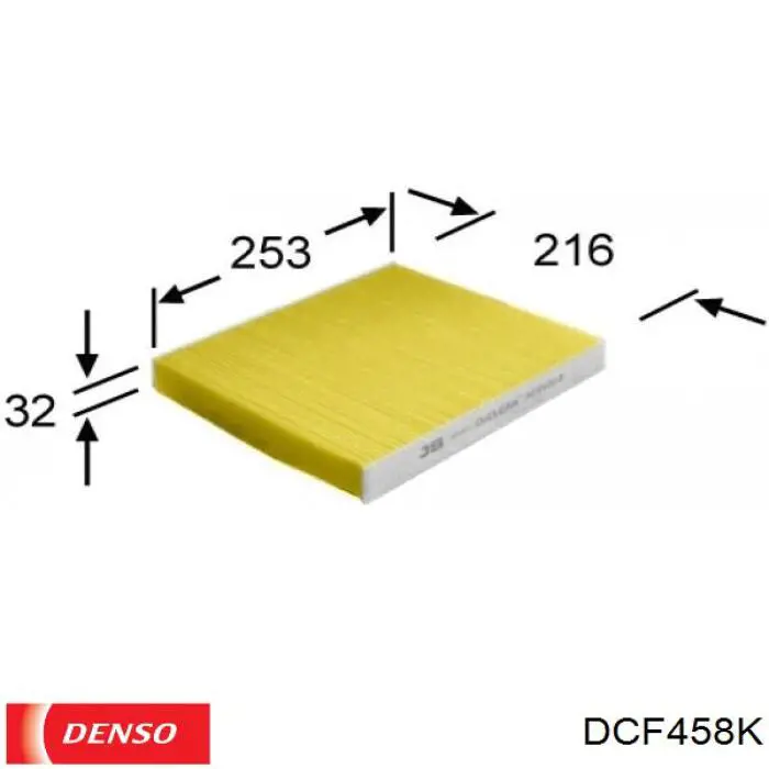 Фильтр салона DCF458K Denso