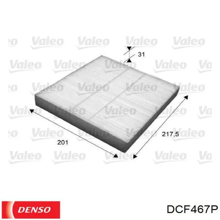 Купить DCF467P Denso Фильтр салона угольный