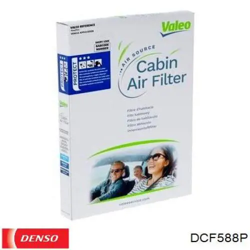 Купить DCF588P Denso Фильтр салона угольный