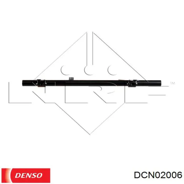 Купить DCN02006 Denso Радиатор системы охлаждения кондиционера