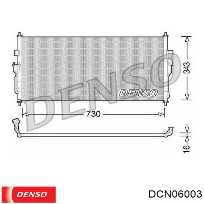 5093598AA Chrysler Конденсатор