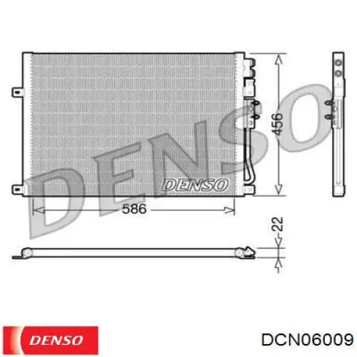 Condensador aire acondicionado DCN06009 Denso