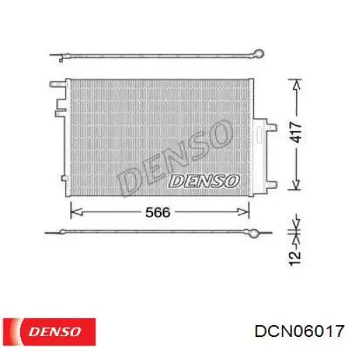 Купить 51959836 Chrysler Радиатор системы охлаждения кондиционера