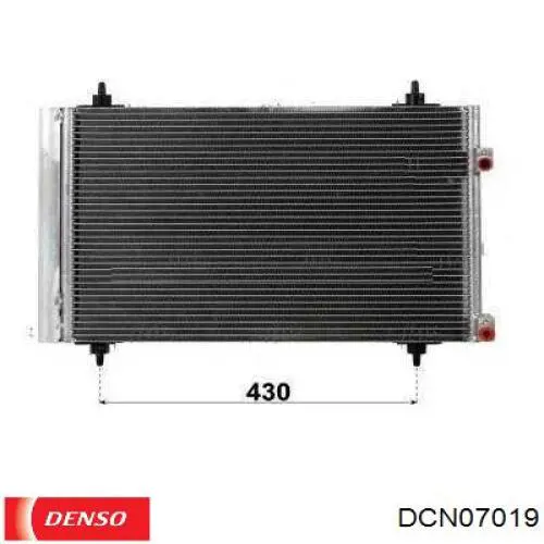 Радиатор кондиционера DCN07019 Denso