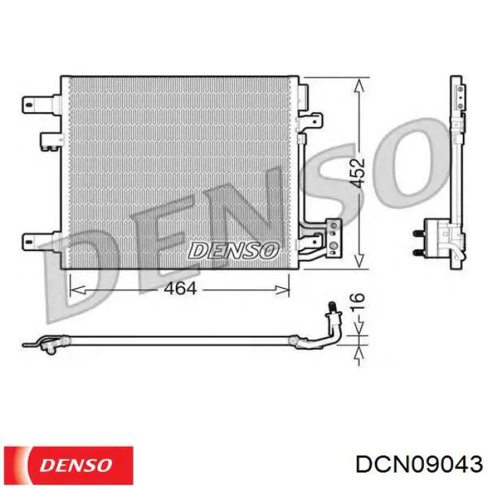 Конденсатор кондиционера Maxgear AC830203 цена, от 59.62 USD