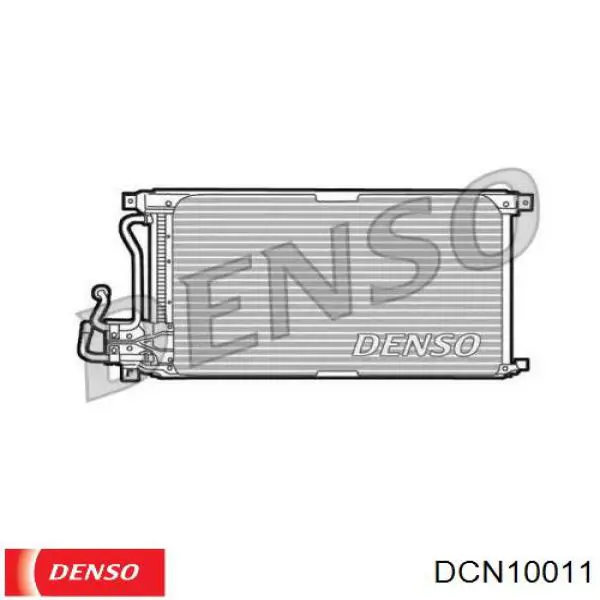 DCN10011 Denso радиатор кондиционера