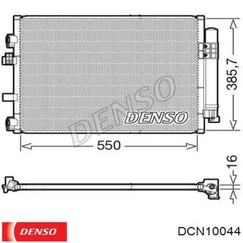 DCN10044 Denso Конденсатор