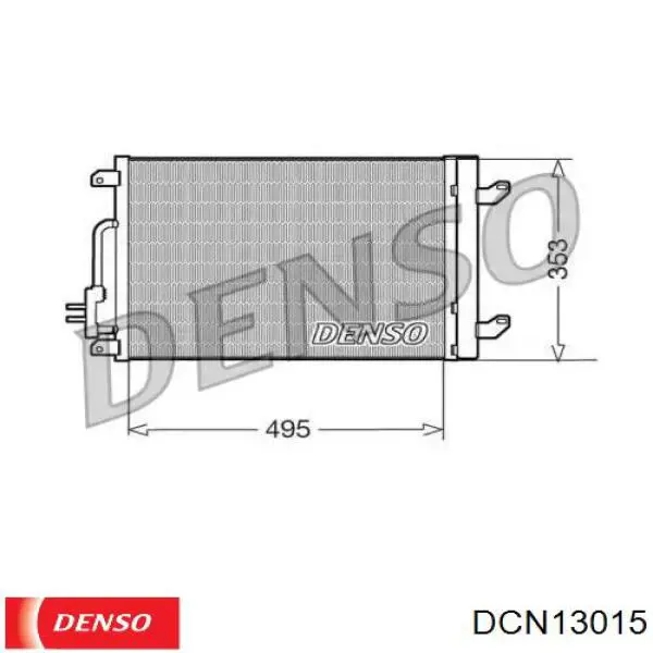 Конденсатор кондиционера Nissens 940015 цена, от 74.00 USD