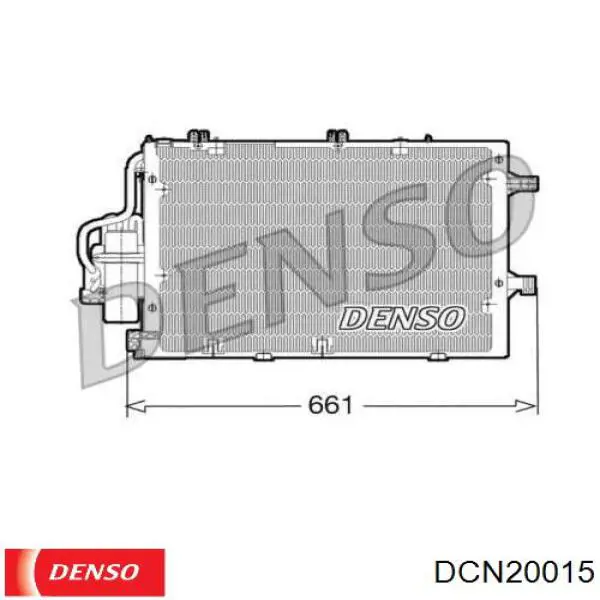 Радиатор кондиционера DCN20015 Denso