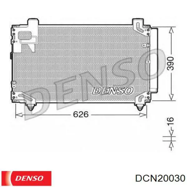 DCN20030 Denso Конденсатор