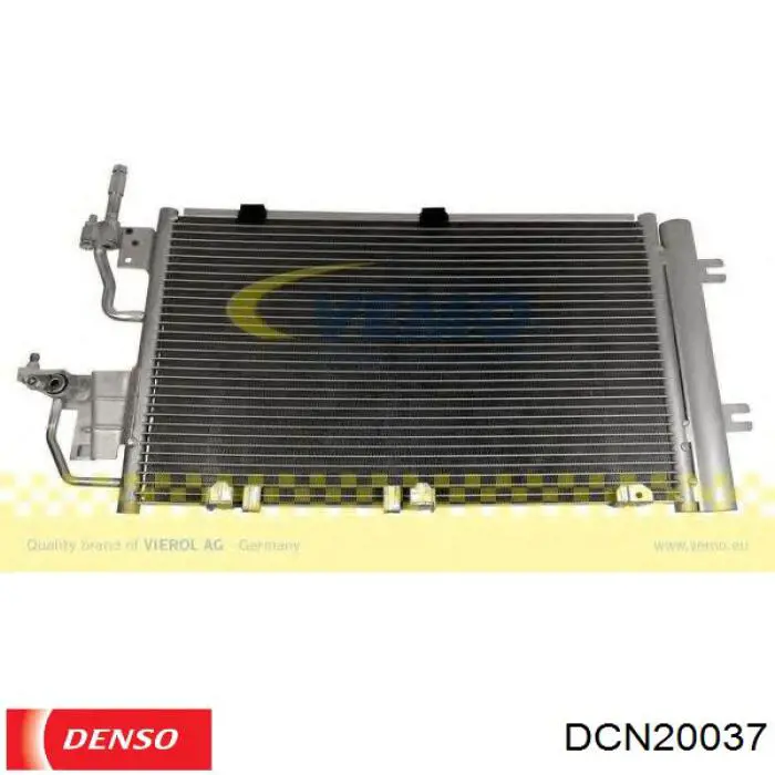 Радиатор кондиционера DCN20037 Denso