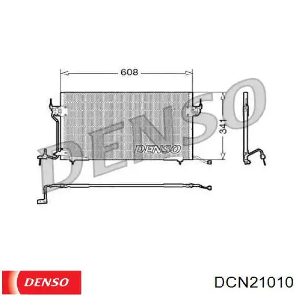 Condensador aire acondicionado DCN21010 Denso