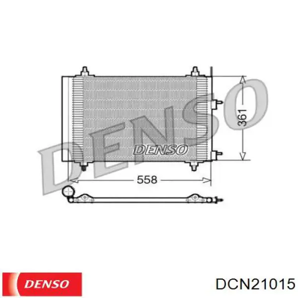 Condensador aire acondicionado DCN21015 Denso